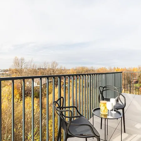 Superapart Nowy Sluzewiec, Next To Chopina Airport, Tor Sluzewiec, Aircondition Appartement Varsovie